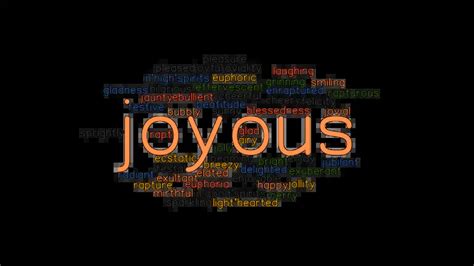 joyous meaning.